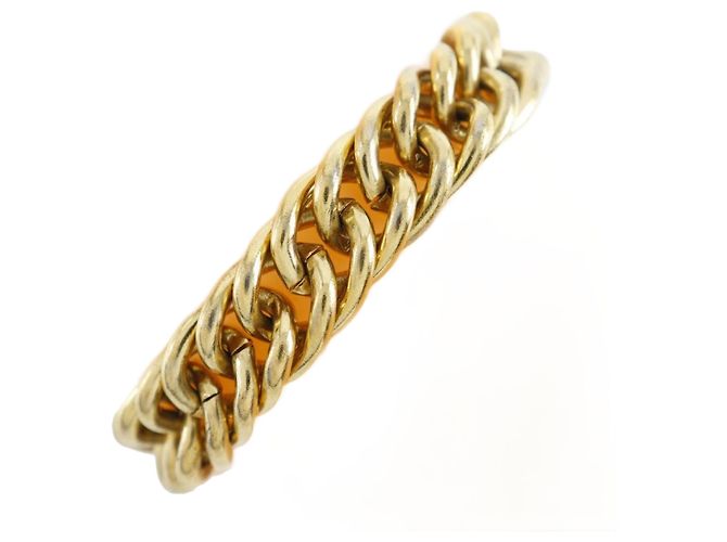 Pulsera de charm de oro chapado Chanel