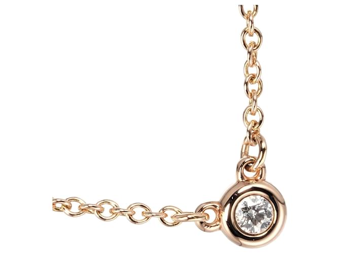 Collana in diamante in oro rosa Tiffany & Co.  ref.1511548