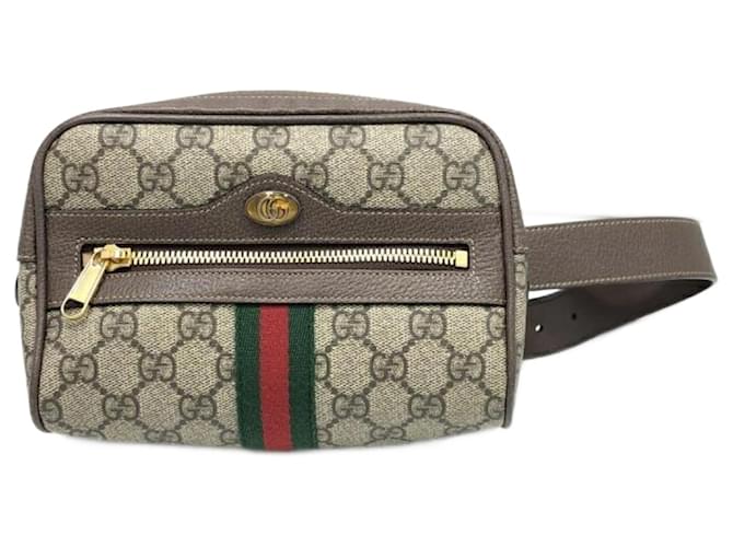 Gucci GG Supreme Ophidia Sherry Small Belt Bag Cloth  ref.1511609