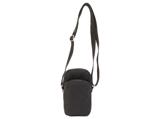 Céline Borsa a spalla in tela Celine Macadam Nero  ref.1511881