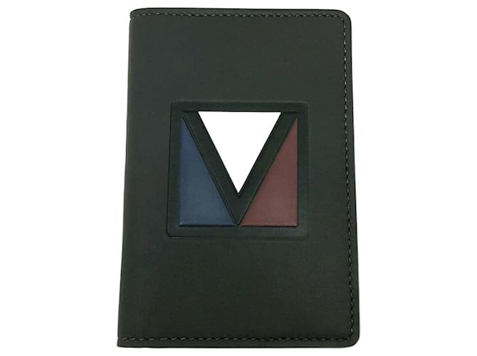 Louis Vuitton Black Leather Business Card Case  ref.1511954