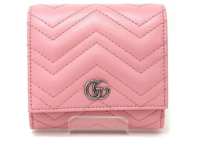 Pink gg marmont coin case bag sale