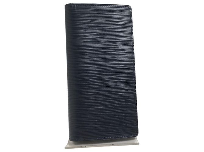 Cartera Larga Bifold Epi Blaza de Louis Vuitton Azul marino