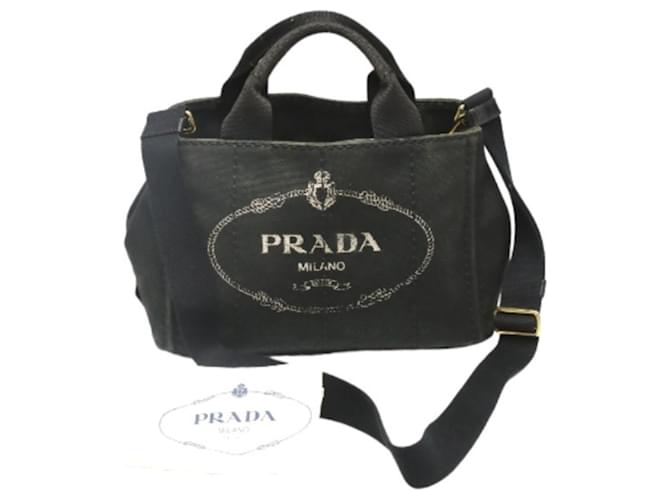 Prada Kanapa Mini Tote Bag Schwarz John  ref.1512067