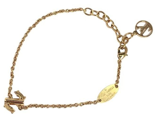 Bracelet en or Louis Vuitton Doré  ref.1512363