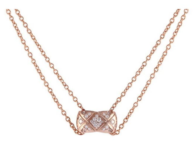 Collar Chanel Coco Crush K18PG en oro rosa