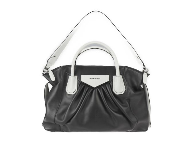 Givenchy Antigona Soft Medium Handtasche Schwarz Weiß 