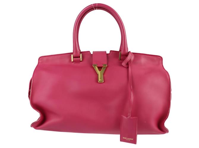 Sac à main Y Line Cabas Classic Yves Saint Laurent Rose 