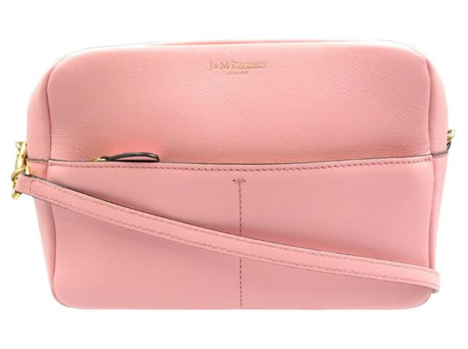 Autre Marque Rosa Leder Schultertasche J&M Davidson Pink  ref.1512815