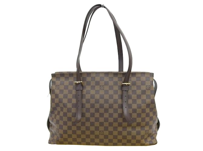 Sac à épaule Chelsea Damier Louis Vuitton Damier ebène  ref.1512935