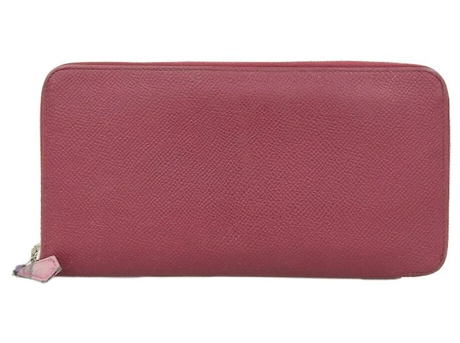 Hermès Hermes Azap Long Wallet in Rouge H Red