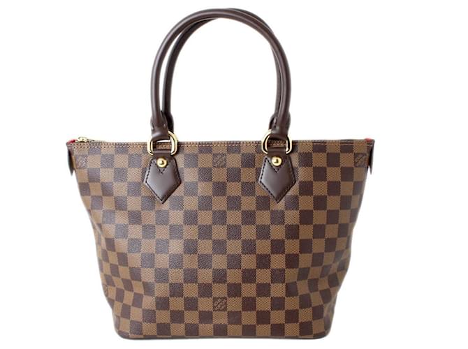 Sac à main Saleya PM Louis Vuitton Damier ebène  ref.1513014