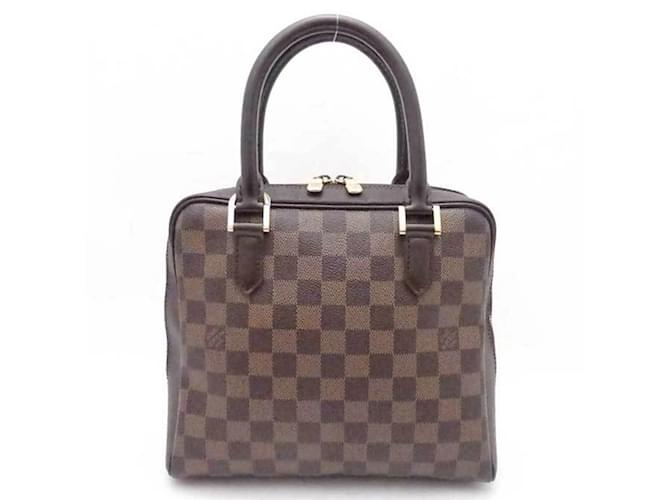 Louis Vuitton Damier Brera Handbag Brown Damier ebene Cloth  ref.1513343