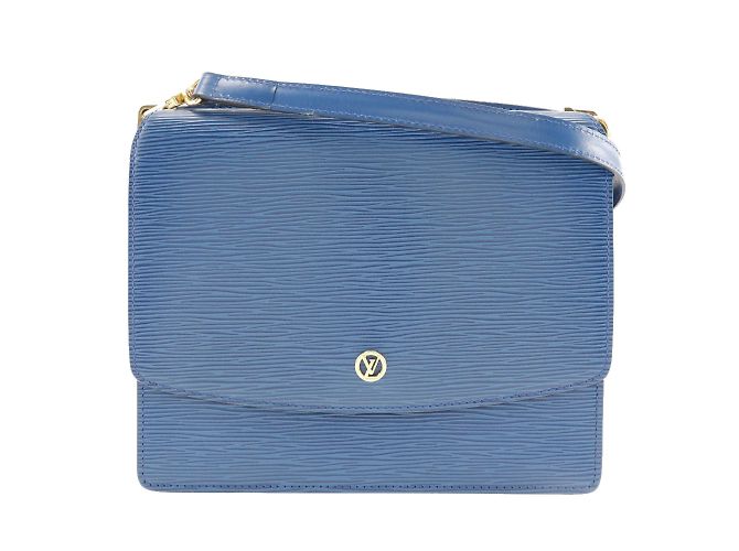 Borsa a Spalla Louis Vuitton Grenelle Blu