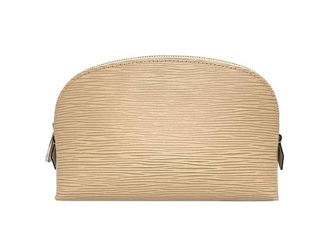 Louis Vuitton Epi Leather Pouch Beige  ref.1513451