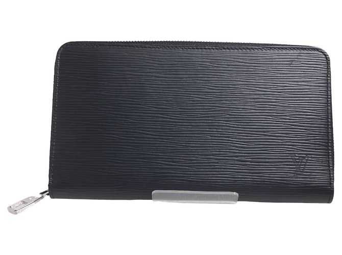 Louis Vuitton Noir Epi Zippy Organizer Black