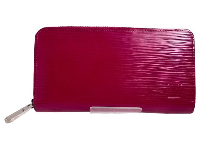 Louis Vuitton Fuchsia Epi Zippy Wallet