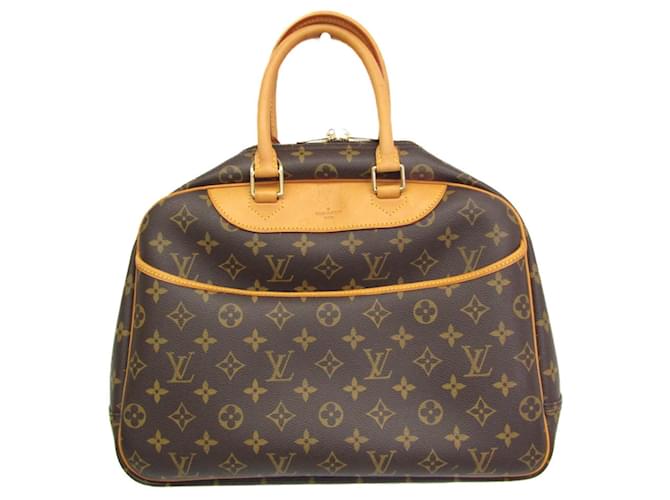 Borsa Deauville Monogram Louis Vuitton Monogramma Pelle verniciata  ref.1513770