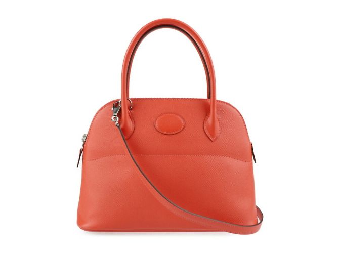 Hermès Bolsa Hermes Bolide 27 Rosa Vermelho