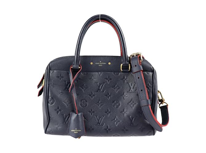 Sac à main Louis Vuitton Speedy Bandoulière 25 Toile Rouge  ref.1514157