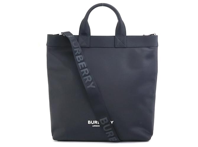 Burberry Nylon-Handtasche Schwarz  ref.1514199