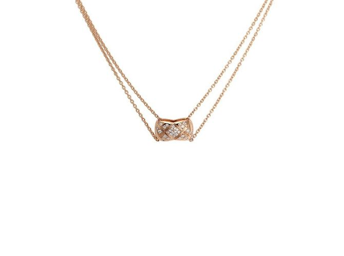 Collar Chanel Coco Crush K18PG en oro rosa