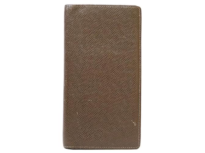 Louis Vuitton Long Wallet in Taurillon Leather Brown  ref.1514775