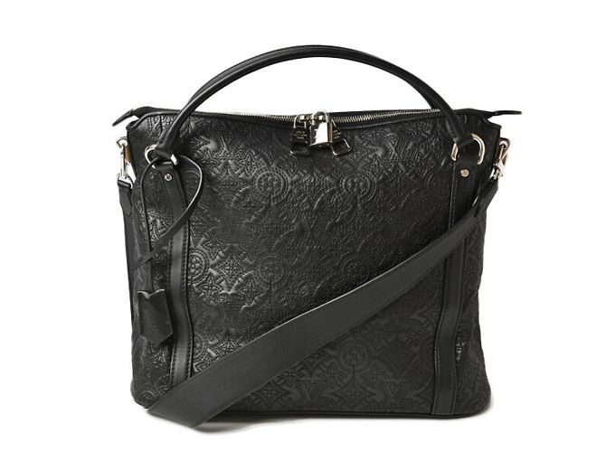 Sac à main Monogram Antheia de Louis Vuitton Noir Argenté