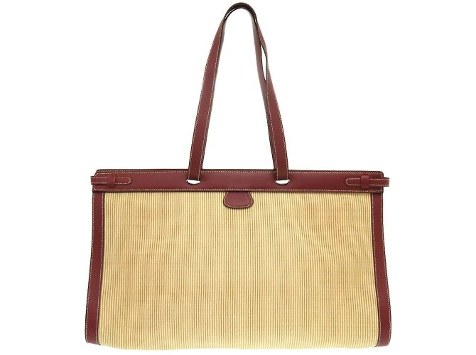 Sac à main Hermès Museau Crinoline Vauchamonix Rouge