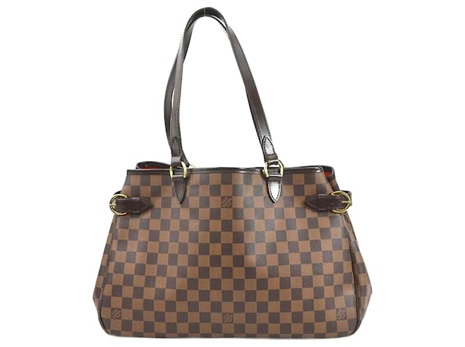 Sac à épaule Damier Batignolles de Louis Vuitton Toile Marron Damier ebène  ref.1515000