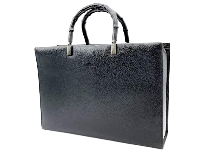 Gucci Bamboo Tote Bag Black  ref.1515092