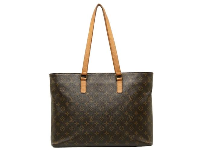 Sac à main Luco Monogram Louis Vuitton Cuir vernis Marron Monogramme  ref.1515118