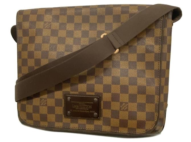 Bolsa de Ombro Brooklyn MM Damier Louis Vuitton Damier ebene  ref.1515120