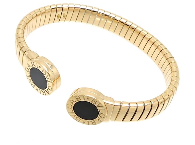 Bulgari Bvlgari Bvlgari Onyx Ladies Bangle Yellow gold  ref.1515227