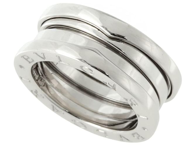 Bulgari Bvlgari B.zero1 White Gold Band Ring Golden  ref.1515240