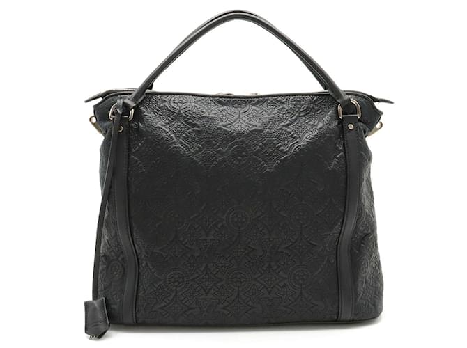 Sac à main Louis Vuitton Monogram Antheia Ixia MM Noir  ref.1515278