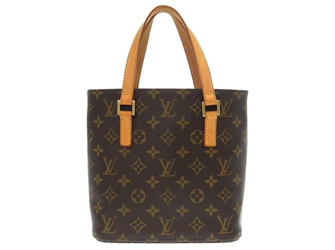 Bolsa Louis Vuitton Monogram Vavan PM M51172 Marrom Couro envernizado  ref.1515360