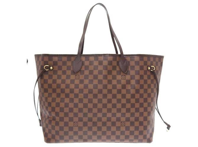 Louis Vuitton Damier Neverfull GM Tote Bag Braun Leinwand  ref.1515361