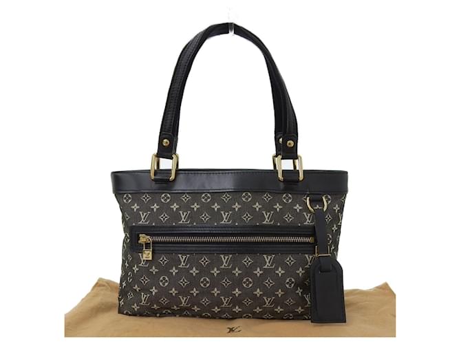 Sac à main Mini Lucille PM Monogram de Louis Vuitton Toile Noir  ref.1515417