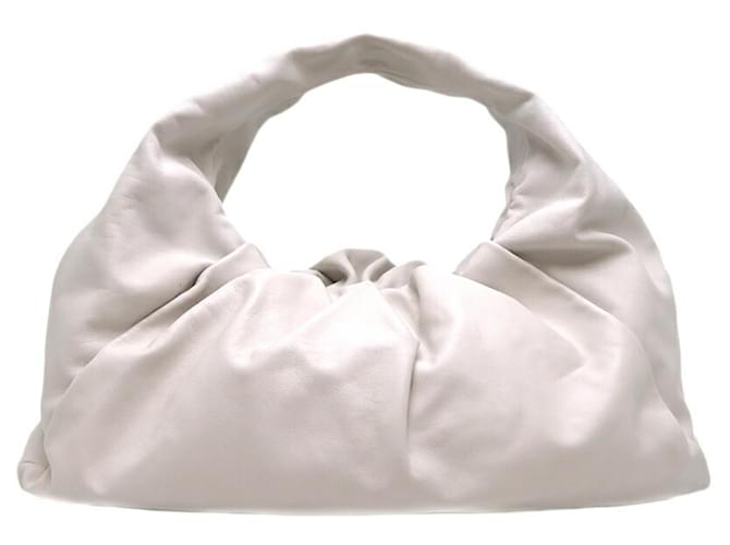 Bolso de hombro blanco Bottega Veneta Cuero  ref.1515538