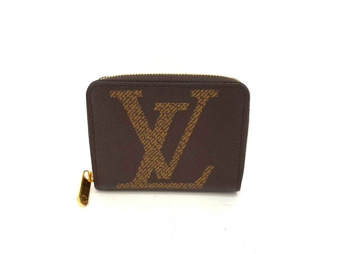 Louis Vuitton Brown Zippy Coin Purse