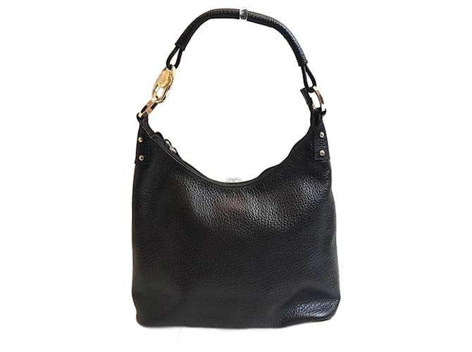 Bolso de hombro de cuero marrón Gucci Castaño  ref.1515684