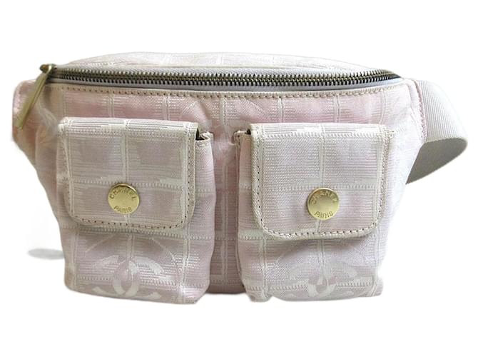 Chanel fanny pack pink online