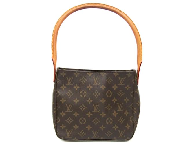 Sac à main Louis Vuitton Monogram Looping MM Cuir vernis Monogramme  ref.1515742