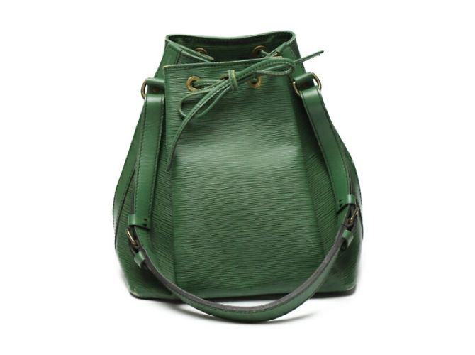 Louis Vuitton Petit Noe Epi Drawstring Shoulder Bag