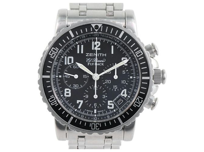 Zénith Zenith Rainbow Black Automatic Chronograph Wristwatch