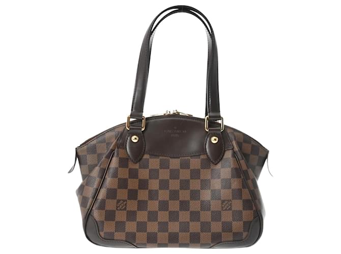 Louis Vuitton Verona Castaño Lienzo  ref.1516298