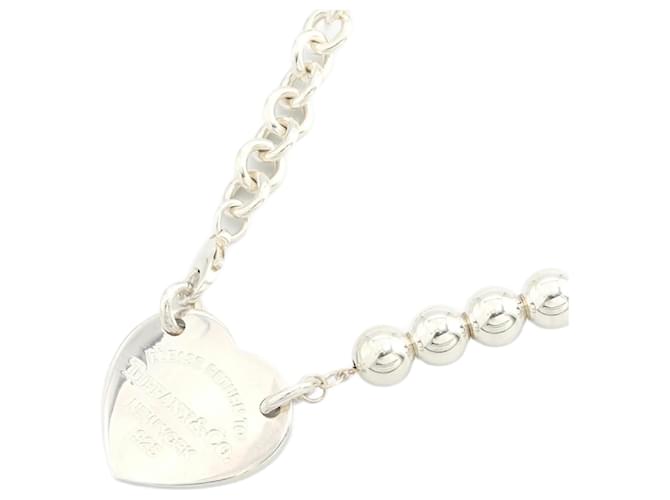 Tiffany & Co Collana con ciondolo Ritorno al Cuore Tiffany Argento  ref.1516329