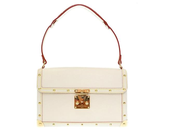 Borsa a mano Suhali di Louis Vuitton Bianco Pelle  ref.1516681