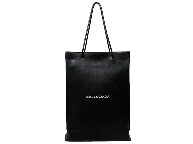 Everyday Bolsa tote de couro preto Balenciaga  ref.1516723